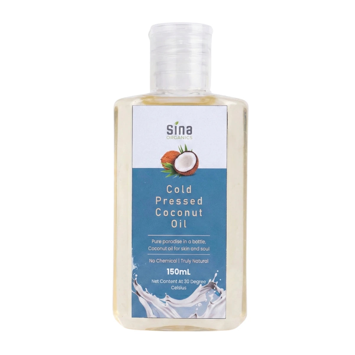 Cold - Pressed Coconut Oil - Sina Organics