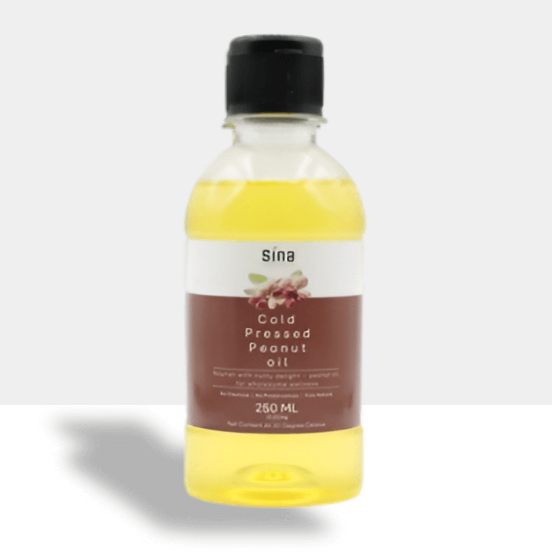 Cold - Pressed Peanut Oil - Sina Organics